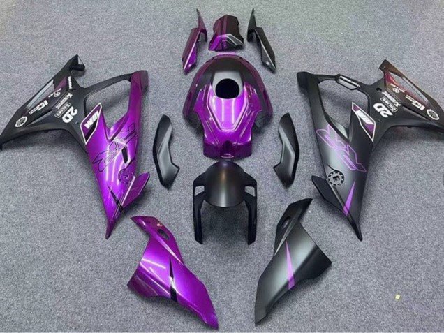 2019-2022 Matte Black Purple BMW S1000RR Motorcycle Fairings Australia