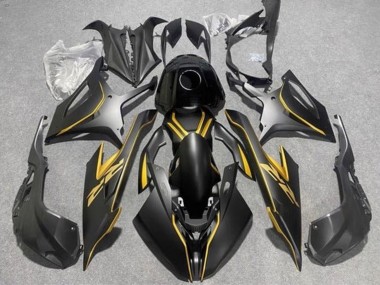2019-2022 Matte Black Gold BMW S1000RR Motorcycle Fairings Australia