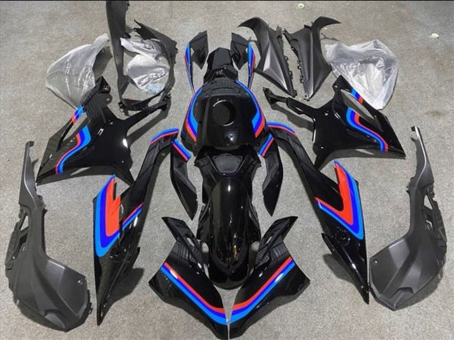 2019-2022 Black Double Blue Red BMW S1000RR Motorcycle Fairings Australia
