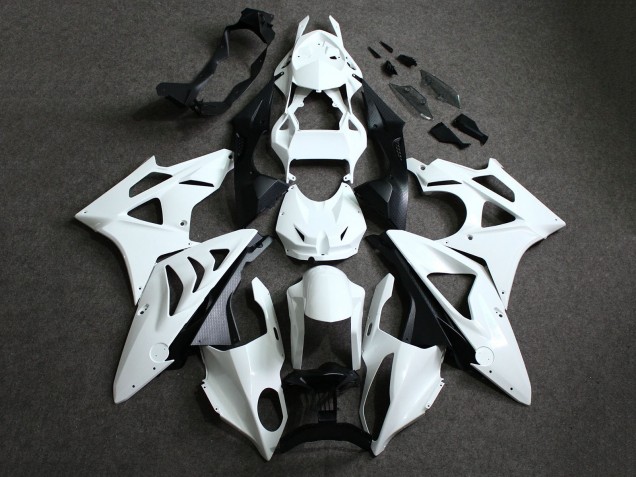 2019-2022 White BMW S1000RR Motorcycle Fairings Australia
