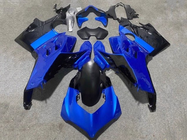 2020-2021 Blue Glossy Black Ducati Panigale V4 V4S Motorcycle Fairings Australia
