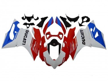 2011-2014 White Red Blue Ducati Panigale 1199 Motorcycle Fairings Australia