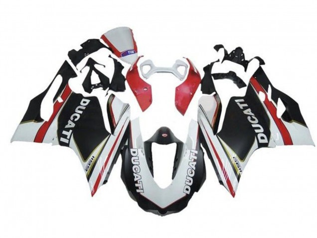 2011-2014 White Red Matte Black Ducati Panigale 1199 Motorcycle Fairings Australia