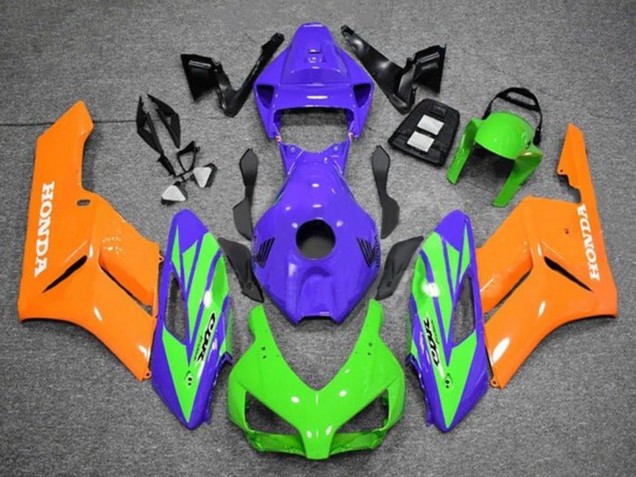 2004-2005 Purple Green Orange Honda CBR1000RR Motorcycle Fairings Australia