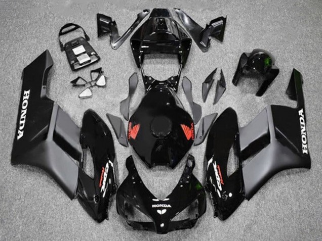 2004-2005 Glossy Black Matte Black Red Honda CBR1000RR Motorcycle Fairings Australia