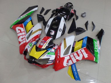 2004-2005 White Red Black Yellow Green Givi Honda CBR1000RR Motorcycle Fairings Australia