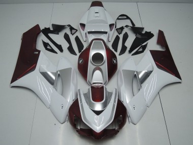 2006-2007 White Silver Glossy Black Honda CBR1000RR Motorcycle Fairings Australia