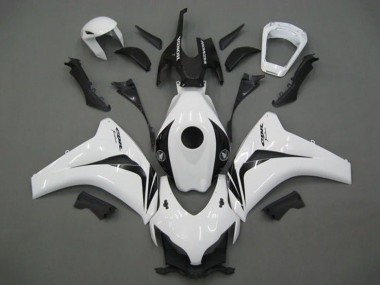 2008-2011 White Glossy Black Honda CBR1000RR Motorcycle Fairing Australia
