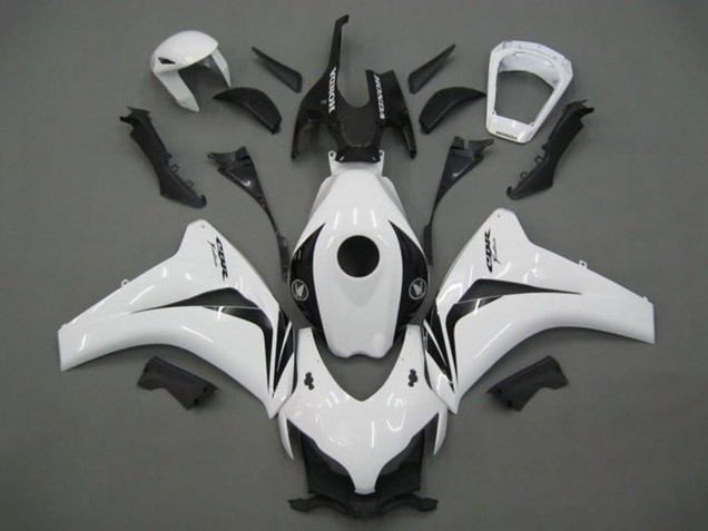 2008-2011 White Glossy Black Honda CBR1000RR Motorcycle Fairing Australia