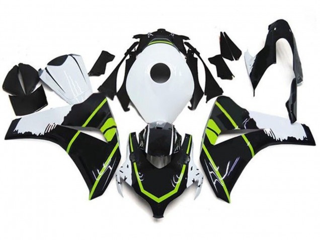 2008-2011 White Green Glossy Black Honda CBR1000RR Motorcycle Fairings Australia
