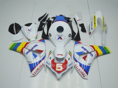 2008-2011 White Blue Red Valvoline Color Wheel Honda CBR1000RR Motorcycle Fairings Australia