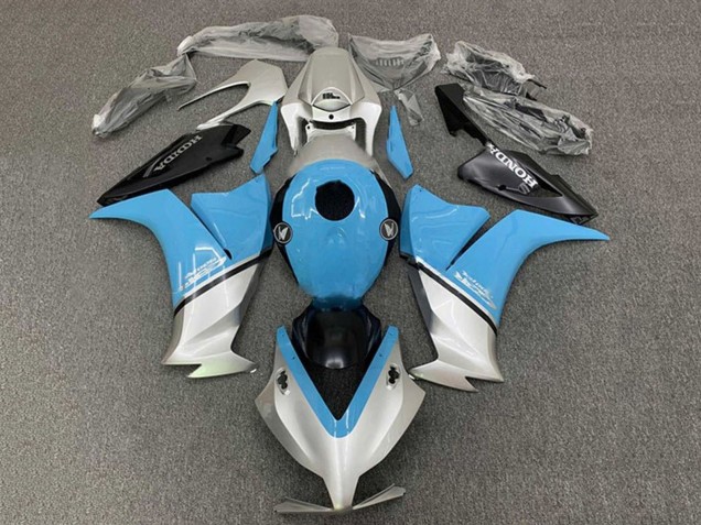2012-2016 Light Blue Silver Black Honda CBR1000RR Motorcycle Fairings Australia
