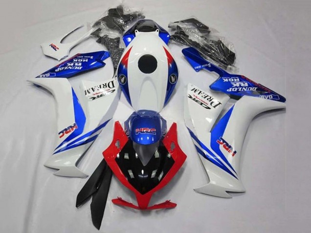 2012-2016 White Blue Red Glossy Black HRC Honda CBR1000RR Motorcycle Fairings Australia