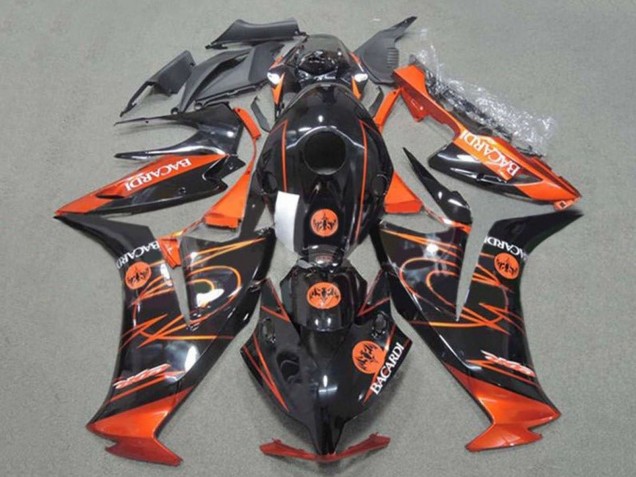 2012-2016 Orange Glossy Black BACARDI Honda CBR1000RR Motorcycle Fairings Australia