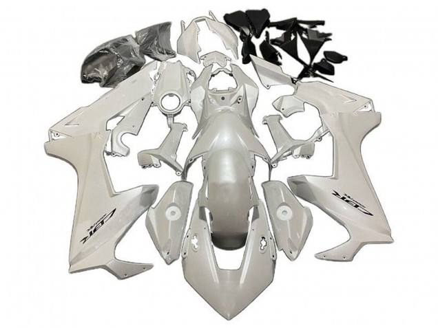 2017-2023 Pearl White Honda CBR1000RR Motorcycle Fairings Australia