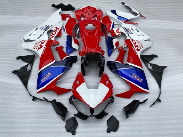 2017-2023 White Red Blue HRC Honda CBR1000RR Motorcycle Fairings Australia