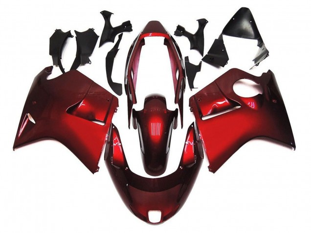 1996-2007 Red Honda CBR1100XX Blackbird Motorcycle Fairings Australia