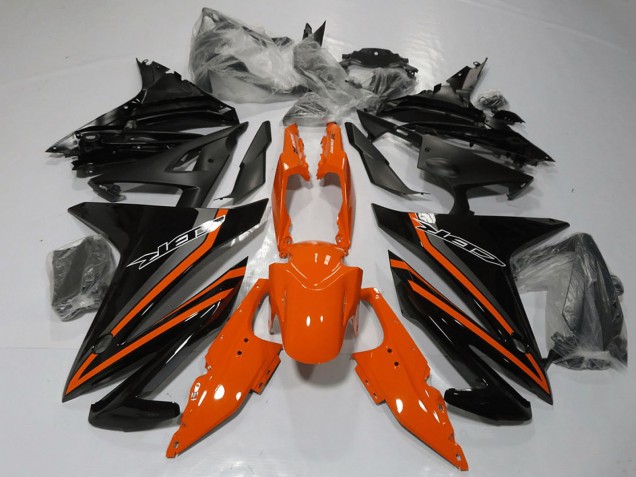2016-2018 Orange Grey Glossy Black Honda CBR500R Motorcycle Fairings Australia