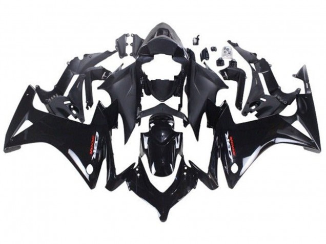2019-2021 Glossy Black Honda CBR500R Motorcycle Fairings Australia
