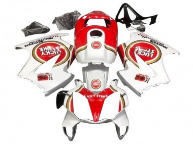 2002-2013 White Red Lucky Strike Honda VFR 800 Motorcycle Fairings Australia