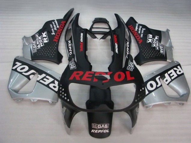 1994-1995 Silver Matte Black White Red Repsol Honda CBR900RR 893 Motorcycle Fairings Australia