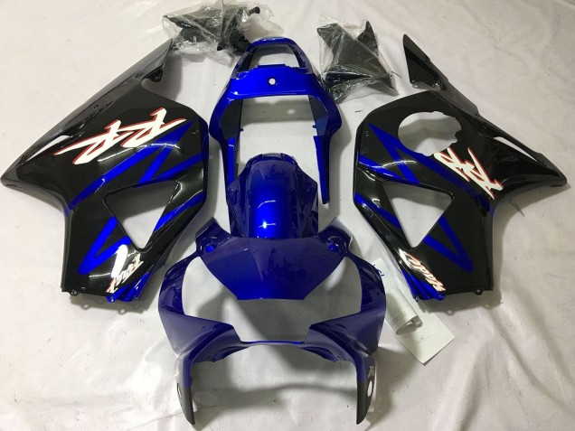 2002-2003 Blue Glossy Black Honda CBR900RR 954 Motorcycle Fairings Australia