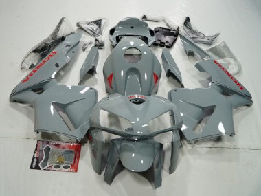 2005-2006 Nardo Grey Red Honda CBR600RR Motorcycle Fairings Australia