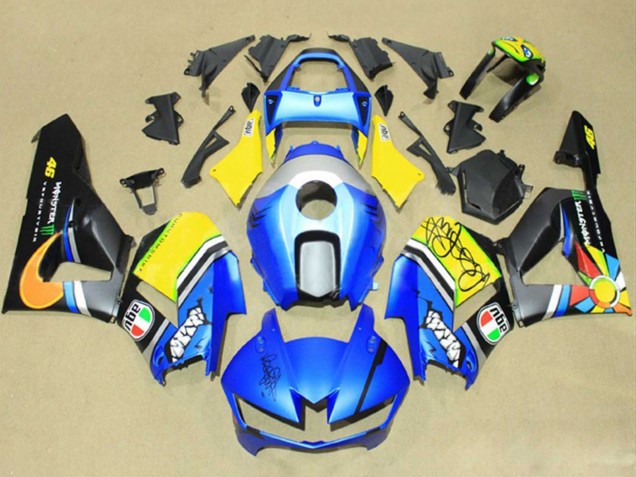 2013-2023 Blue Yellow Matte Black Green Monster Honda CBR600RR Motorcycle Fairings Australia