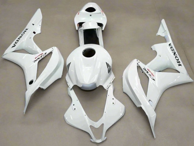 2007-2008 White Honda CBR600RR Motorcycle Fairing Australia