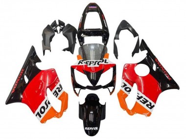 2001-2003 Orange White Red Glossy Black Repsol Honda CBR600 F4i Motorcycle Fairing Australia