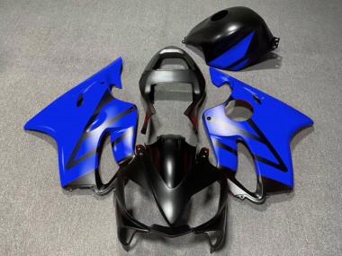 2001-2003 Blue Matte Black Honda CBR600 F4i Motorcycle Fairings Australia