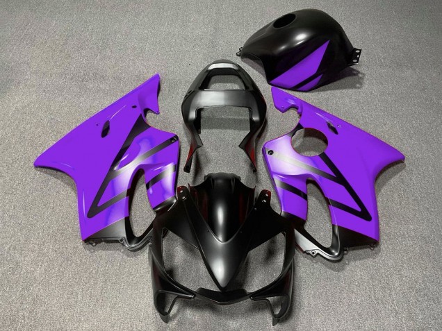 2001-2003 Purple Matte Black Honda CBR600 F4i Motorcycle Fairings Australia