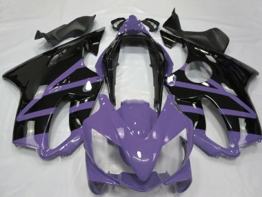 2004-2007 Light Purple Glossy Black Honda CBR600 F4i Motorcycle Fairings Australia