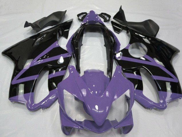 2004-2007 Light Purple Glossy Black Honda CBR600 F4i Motorcycle Fairings Australia