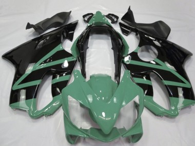 2004-2007 Moss Green Glossy Black Honda CBR600 F4i Motorcycle Fairings Australia