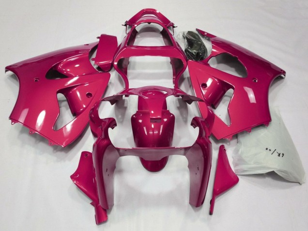 2000-2002 Hot Pink Kawasaki ZX6R Motorcycle Fairings Australia