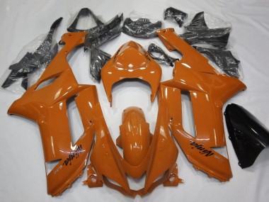 2007-2008 Orange Black Kawasaki ZX6R Motorcycle Fairing Australia