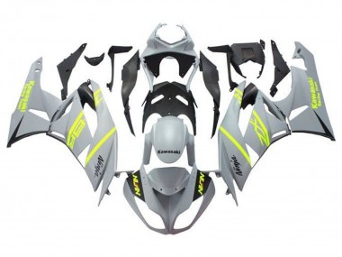 2009-2012 Grey Yellow Black Kawasaki ZX6R Motorcycle Fairings Australia
