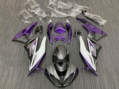 2009-2012 Purple White Silver Black Kawasaki ZX6R Motorcycle Fairings Australia
