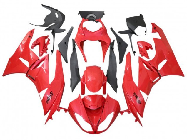 2009-2012 Red Kawasaki ZX6R Motorcycle Fairings Australia