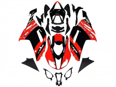 2013-2018 Red Black Elf Kawasaki ZX6R Motorcycle Fairings Australia
