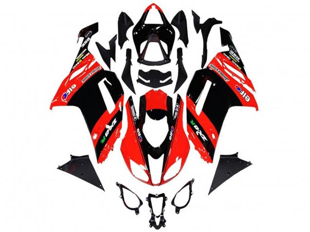 2013-2018 Red Black Elf Kawasaki ZX6R Motorcycle Fairings Australia