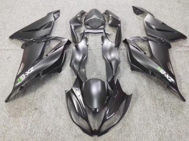 2013-2018 Matte Grey Kawasaki ZX6R Motorcycle Fairings Australia