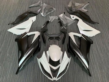 2013-2018 White Matte Black Kawasaki ZX6R Motorcycle Fairing Kits Australia