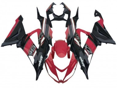 2013-2018 Red Black White Kawasaki ZX6R Motorcycle Fairings Australia