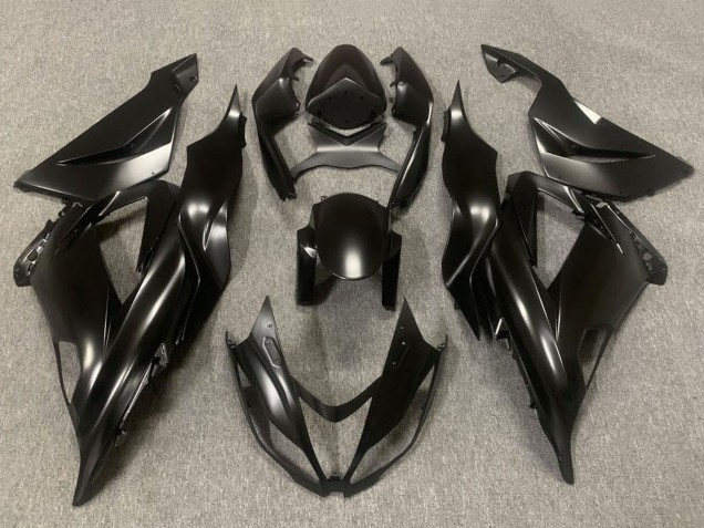 2013-2018 Matte Black Kawasaki ZX6R Motorcycle Fairings Australia