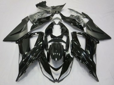 2013-2018 Glossy Black Matte Black Kawasaki ZX6R Motorcycle Fairing Australia