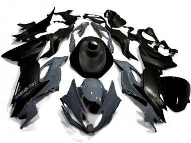 2019-2022 Matte Black Nardo Grey Kawasaki ZX6R Motorcycle Fairings Australia