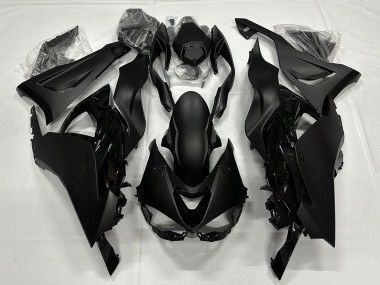 2023-2025 Matte Black Kawasaki ZX6R Motorcycle Fairings Australia