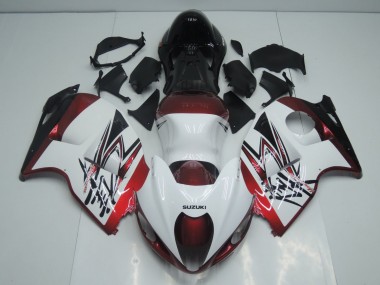 1996-2007 White Candy Red Black Suzuki GSXR1000 Motorcycle Fairings Australia